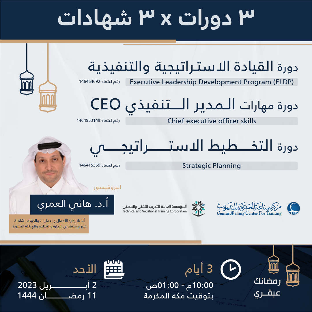 القيادة الإستراتيجية والتنفيذية & مهارات المدير التنفيذي ceo & التخطيط الاستراتيجي